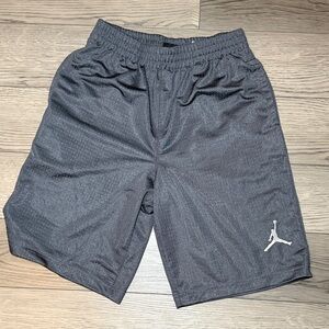 Jordan Kids Athletic Shorts Dark Gray Boys 12-13 Large